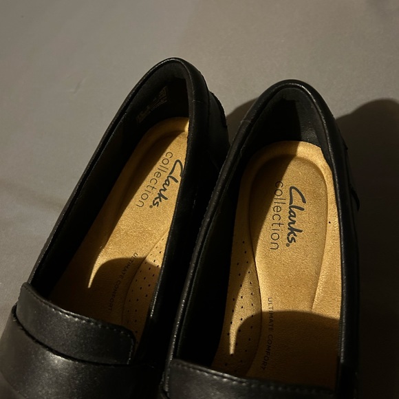 Clarks women’s Sharon Gracie wedge loafer - Picture 8 of 9